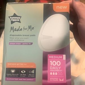 Made for me disposable breast pads brand new in box
